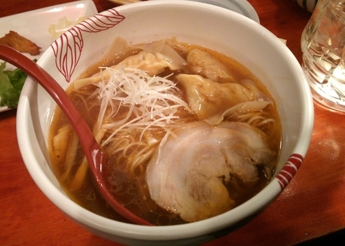 「【3月17日限定】えび塩わんたんめん　900円」@麺処 あす花の写真