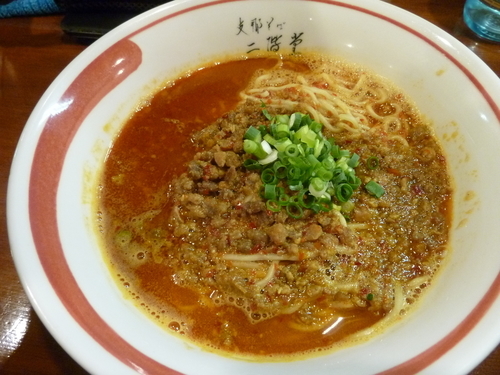 「赤そば」@支那そば 二階堂の写真