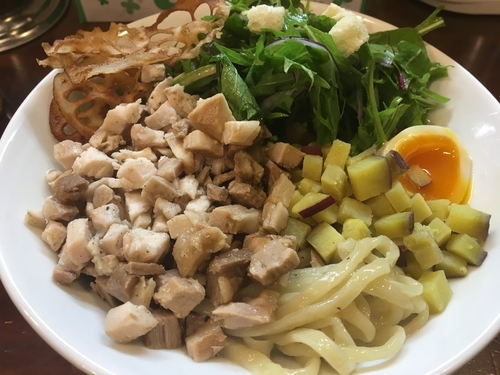 「ベジまぜ（塩）850円」@麺屋 京介の写真