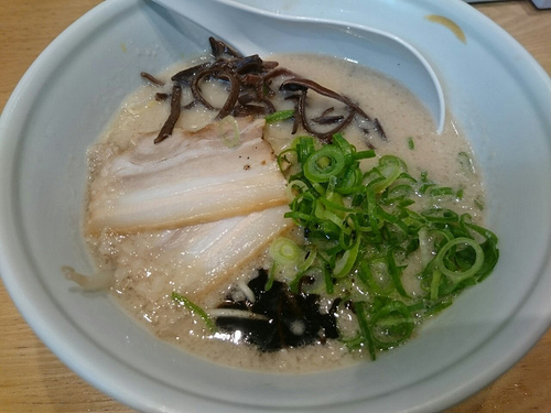 「特濃白」@TOKYO豚骨BASE MADE by 博多一風堂 ペリエ海浜幕張店の写真