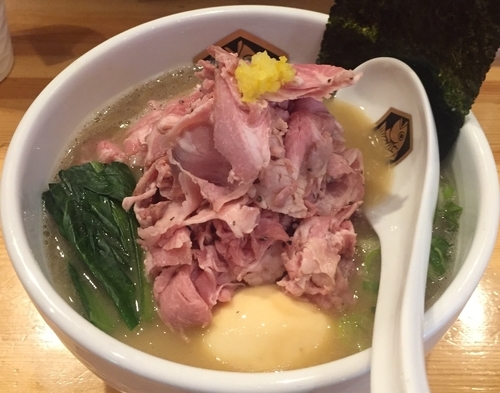 「特製濃厚真鯛らーめん1100円」@真鯛らーめん 麺魚の写真