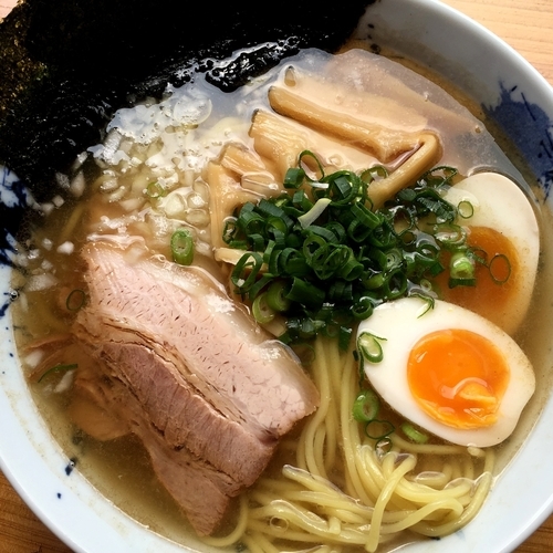 「魚群海塩」@らーめん ポパイの写真