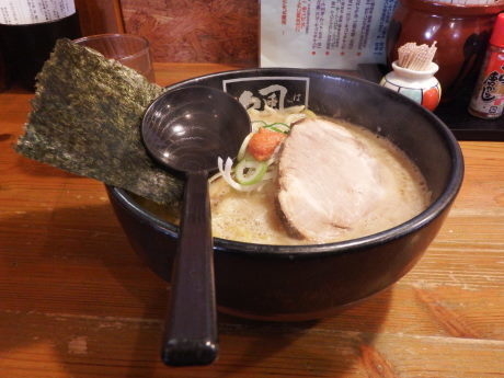 「白味噌ラーメン」@北海道ラーメン奥原流 追風丸 本店の写真