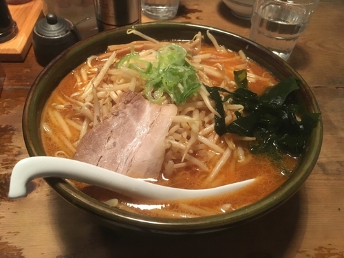 「味噌ラーメン 大盛り 味濃いめ ¥750」@函館らーめん 船見坂の写真