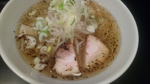 「焦がしネギラーメン」@ら〜めん 晴々の写真