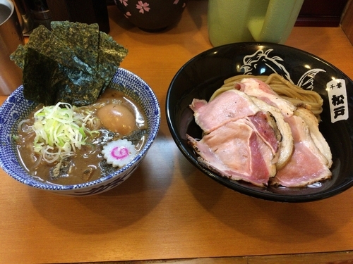 「特製つけそば(小)」@中華蕎麦 とみ田の写真