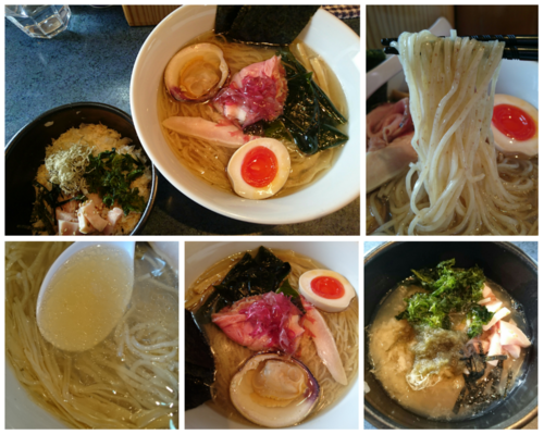 「【2周年記念限定】船橋三番瀬潮らーめん」@とものもとの写真