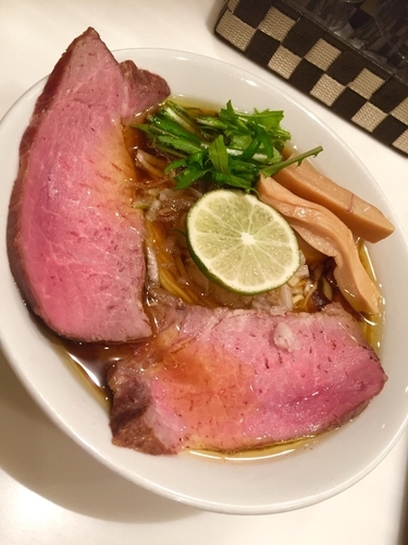 「【限定】フレッシュライムの醤油そば ￥830」@麺や 彩～iro～の写真