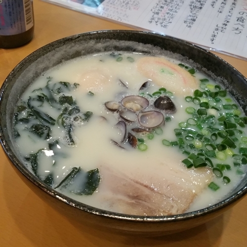 「限定美白(普)」@青森 十三湖 本家しじみらーめん 東京秋葉原店の写真