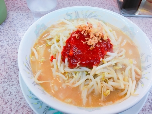 「辛みそタンメン」@みそ一発 千歳台店の写真