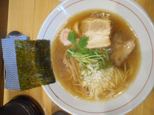 「本日のバリ煮干しそば　７８０円」@蕾 煮干 分家の写真