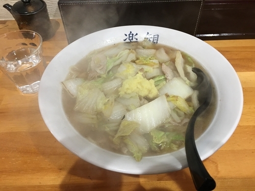 「白菜タンメン  780円」@白菜タンメン楽観の写真