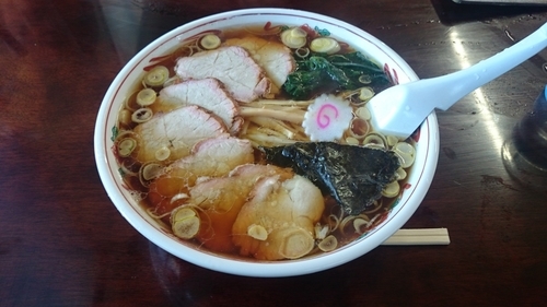 「ワンタンチャーシュー」@手打ちラーメン みうらの写真