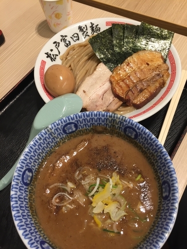 「特製つけそば」@松戸富田製麺 三井アウトレットパーク木更津店の写真