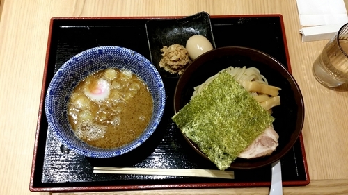 「特製つけ麺」@舎鈴 プレナ幕張店の写真