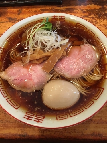 「味玉 中華そば」@中華そば しば田の写真