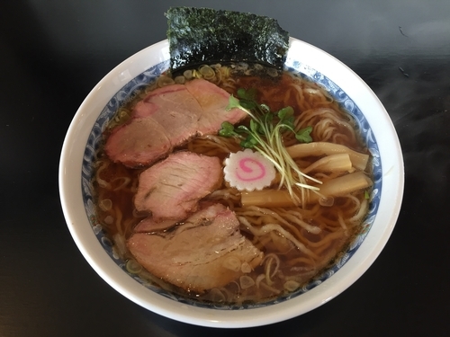 「手打ち中華そば 大盛  860円」@中華そば いがらしの写真