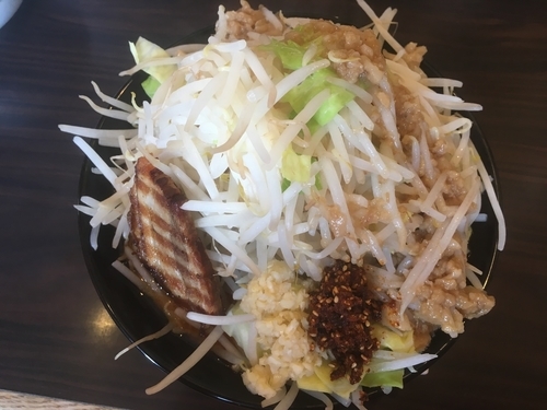「旨辛ジパング麺 +野菜マシ」@ジパング軒 石橋店の写真