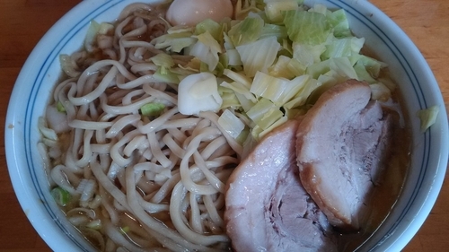 「【限定A】つけ味ラーメン（特盛）」@ファットンの写真