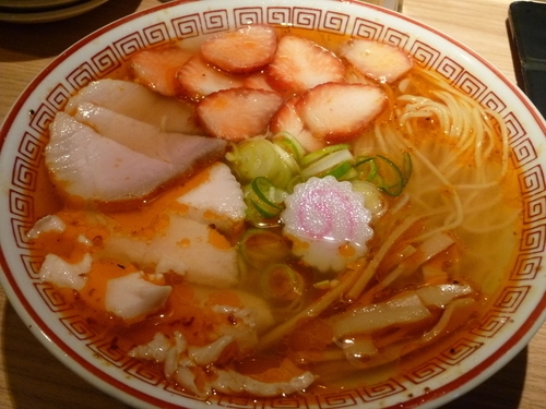 「【こっそり限定】苺の酸辣麺」@おやつラー専科 チキチキGOGOの写真