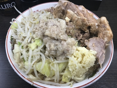 「子豚ラーメン」@ラーメン二郎 川越店の写真
