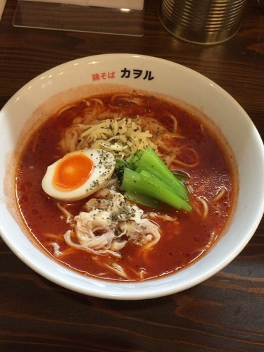 「トマトラーメン」@鶏そば カヲルの写真