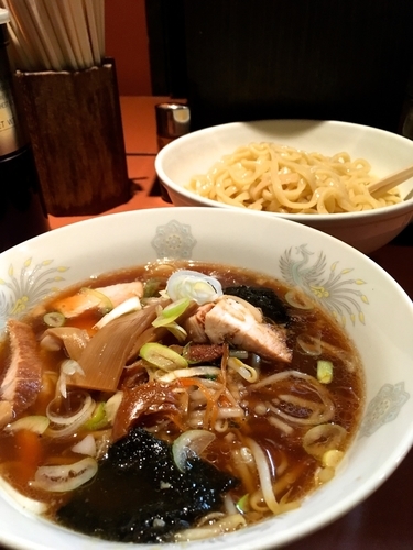 「野菜つけそば」@つけそば大勝軒 鍋屋横丁の写真