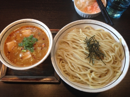 「塩台湾つけ麺」@麺の坊 晴ればれの写真