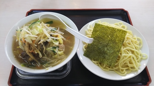 「つけタンメン」@あぢとみ食堂の写真