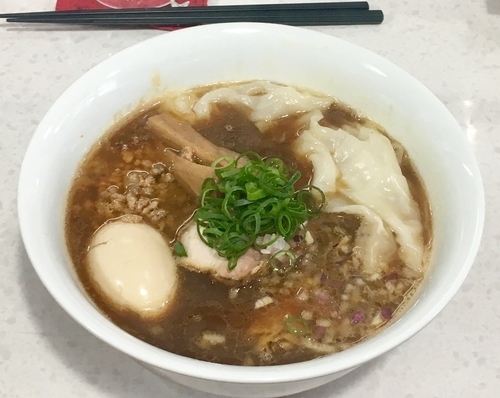 「3周年記念ラーメン+特製トッピング【限定】 1150円」@ラーメン星印の写真