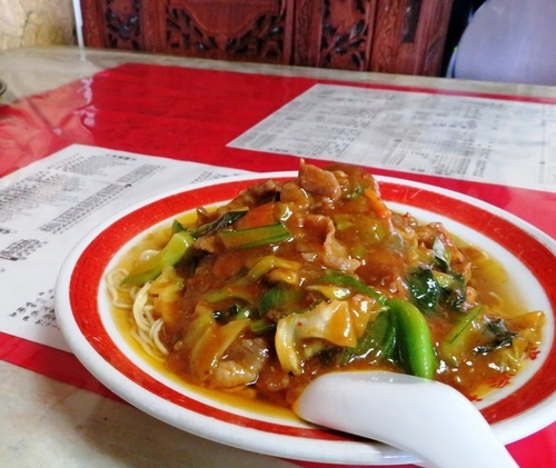 「咖喱辨麺(800円)」@榮濱樓の写真