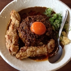 元祖台湾カレー（並盛）+カラアゲ（2コ）