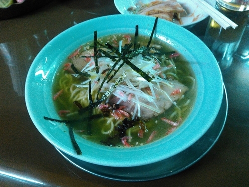 「茶塩ラーメン」@赤のれんの写真