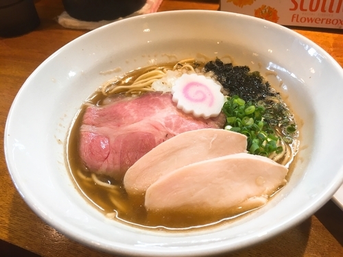 「特製煮干そば」@麺屋 烈の写真