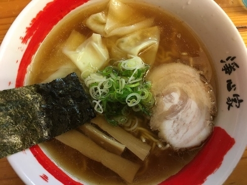 「ワンタン中華そば 780円」@浄心家の写真