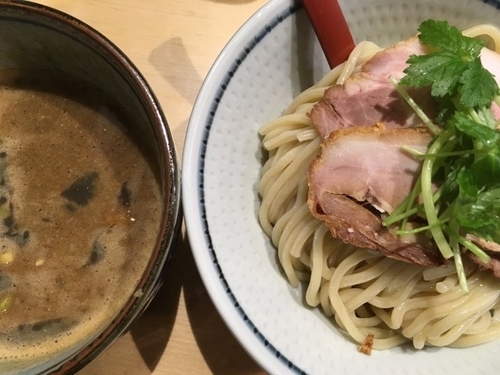 「濃厚煮干つけ麺並盛 850円」@煮干麺 月と鼈の写真