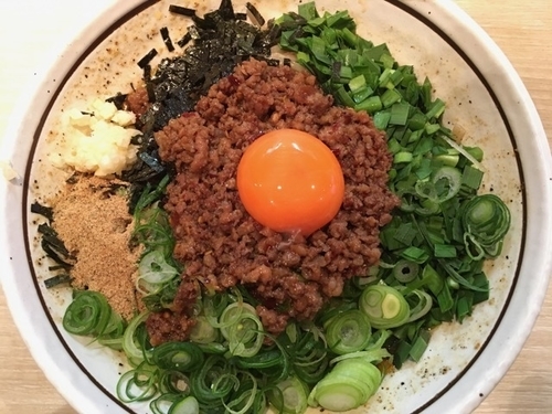 「台湾まぜそば 810円」@麺屋 はなび 桑名店の写真