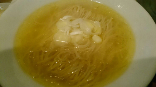 「川俣軍鶏かけラーメン(塩)1080円」@麺酒処 ふくろうの写真