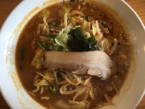 「野菜みそラーメン 870円」@ラーメン のしめの写真