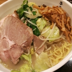 煮干しタンメン【メンマ増】