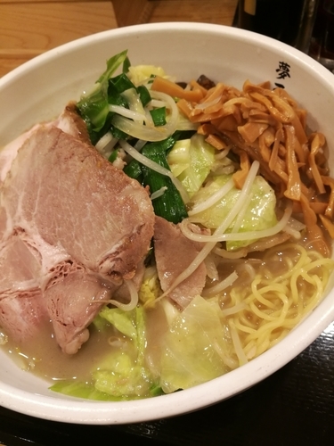 「煮干しタンメン【メンマ増】」@夢天下 佐倉本店の写真