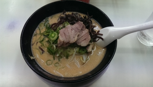 「味噌ラーメン、替玉」@博多天神 渋谷南口店の写真