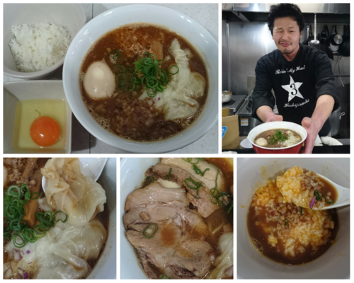 「【限定】3周年記念ラーメン（特製）」@ラーメン星印の写真
