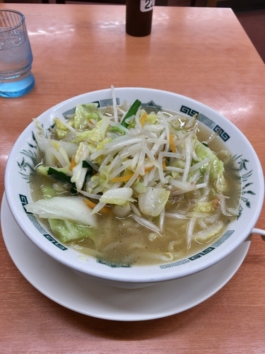 「タンメン」@熱烈厨房 日高屋 希望ケ丘店の写真