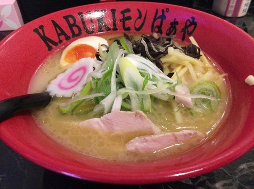 「こってり鶏醤油ラーメン（750円）」@KABUKIモンばぁやの写真
