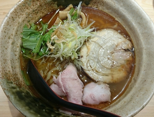 「焼きあご塩らー麺」@焼きあご塩らー麺 たかはし 上野店の写真