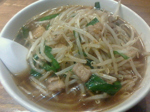 「ベトコンラーメン、ライス」@新京 名古屋伏見店の写真
