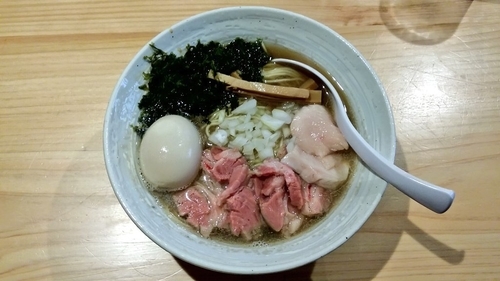 「特製煮干らぁ麺」@麺屋 さくら井の写真