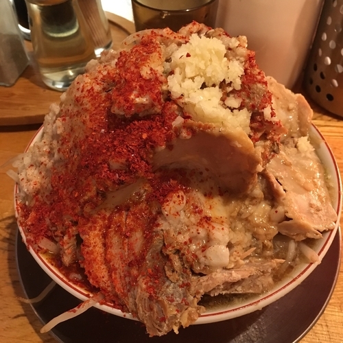 「やんちゃ流らーめん全部増し+チャーシュー」@らーめん キラリの写真