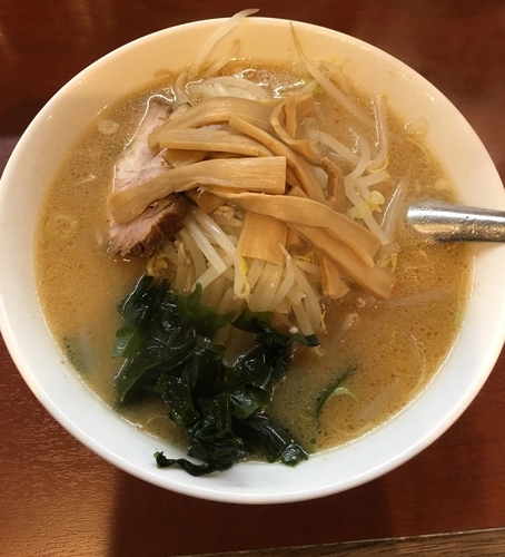 「味噌ラーメン（固め￥800）」@えぞ菊 御徒町店の写真